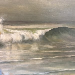 19th Century Impressionist Nautical Seascape by Unknown 