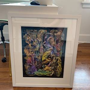 Composition with Fall Leaves #2 by Jon Burris 