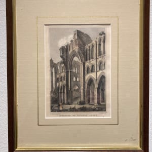 Interior of Rivaulx Abbey by N Whittock