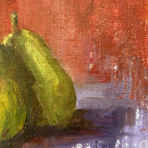 Two Pears by Alyona Kostina 