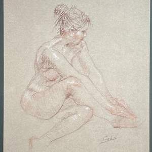 Adrian in Gesture I by James Cobb, Image 6.