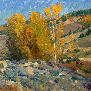 Aspen in Vail by James Cobb 