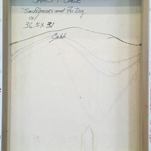 Sunflowers and Fu Dog by James Cobb, Image 8.