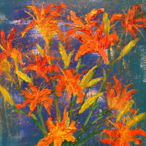 Day Lillies Galore by James Cobb 