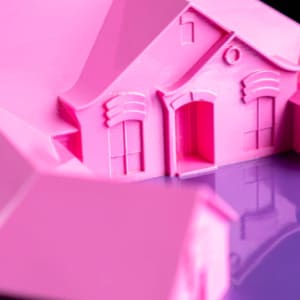 Little Pink House by XVALA 