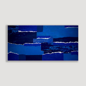 Lakes #5 & #6 Diptych by Christie Owen 