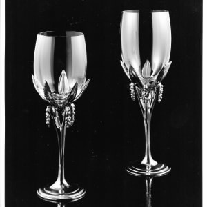 Lilly of the Valley Goblets (Set of 2) by Harold Castor 