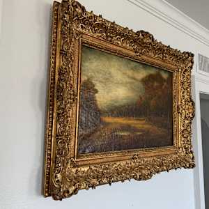 Tonalist American Landscape by Hudson Mindell Kitchell, Image 3.