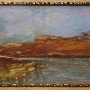 A Sunlit Bay by Robert Riddle Baker, Image 5.