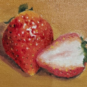 Mini - Strawberries by Monika Gupta 