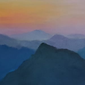 Sunset at Mt Rainier by Monika Gupta