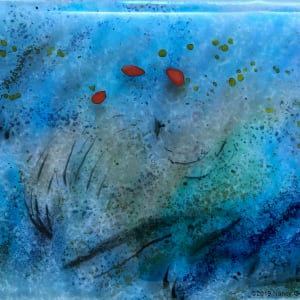 Journey by Nancy Gong  Image: Detail Framed Vignette, "Journey" Detail