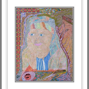 "BERBER LADY" by Mohamed Hamida by Mohamed Hamida