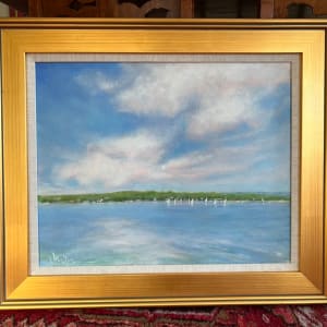 Looking East, Cazenovia (Series) by Jennifer Hooley, Image 1.