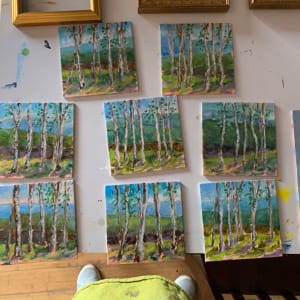 Small Birch Trees (Series) 