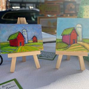 Mini Barns (Series) by Jennifer Hooley