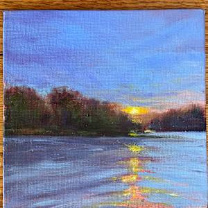 Cazenovia 5x5”s by Jennifer Hooley 
