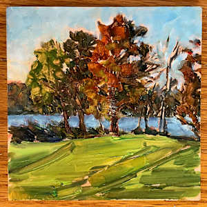 Cazenovia 5x5”s by Jennifer Hooley 