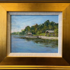 The Pier, Cazenovia (series) by Jennifer Hooley 