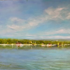 Cazenovia Lake (Looking East Series) by Jennifer Hooley 