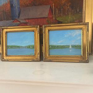 Cazenovia Lake, Summer Sailing (Series) 2 of 2 by Jennifer Hooley 