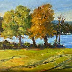 Gypsy Bay Fall (Cazenovia) by Jennifer Hooley