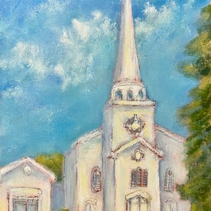 Presbyterian Church, Cazenovia by Jennifer Hooley