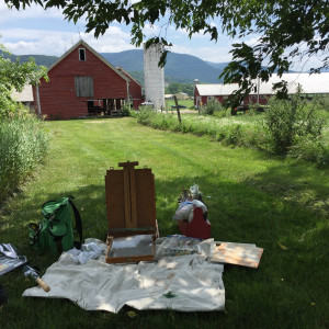 Vermont Barn by Jennifer Hooley 