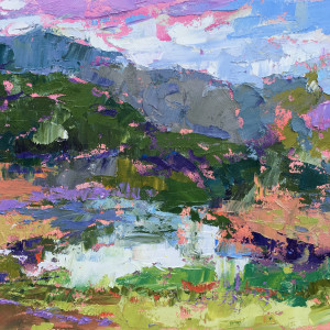 Over & Across VT, I by Jennifer Hooley