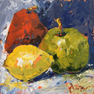 Palette Fruit I by Jennifer Hooley