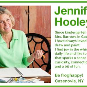 Cazenovia Lake, Summer Sailing (Series) 1 of 2 by Jennifer Hooley 