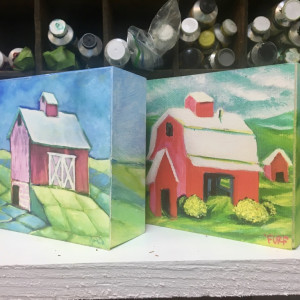 Small Barn Prints (please ask for availability!) by Jennifer Hooley 