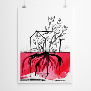 Roots / Limited Edition Giclee print A1 by Tribambuka 