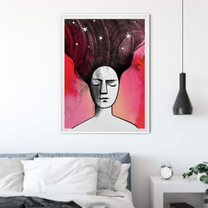 Home is Inside / Limited Edition Giclee print A1 by Tribambuka 