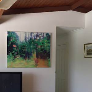 Bright Place 1 by Amanda van Gils  Image: Installed in the owner's home in Springwood, Brisbane.