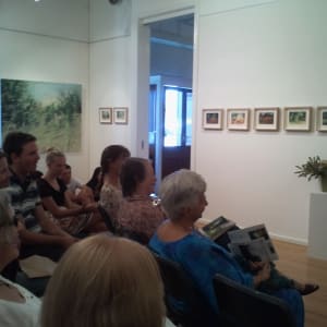 15th April by Amanda van Gils  Image: This image showing the framing was taken at Gympie Regional Gallery installation of The In-Between places