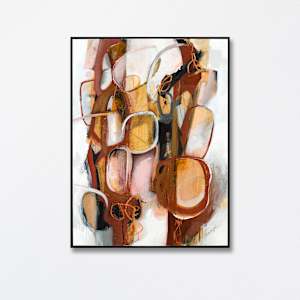 Soft Currents Beneath Rusted Veins by Ann Flemings | FlemingsArt.com, Image 5.