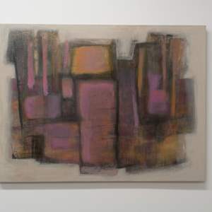 Echos in Warm Abstraction by Ann Flemings | FlemingsArt.com 