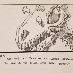 Jurassic Park Teaser Trailer Concept, "Bones" 1 - 8 by John Alvin 