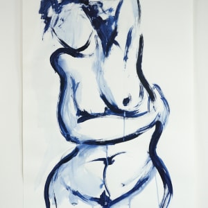 Gesturing in Blue, 3 by Janea Spillers 