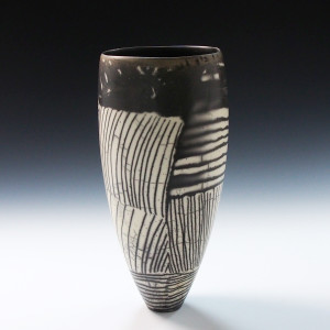 Naked Raku Landscape 1 Vessel by BilianaPopova 
