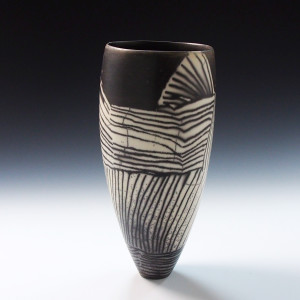Naked Raku Landscape 1 Vessel by BilianaPopova 