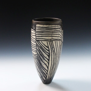 Naked Raku Landscape 1 Vessel by BilianaPopova 