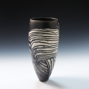 Naked Raku Landscape 2 Vessel by BilianaPopova 