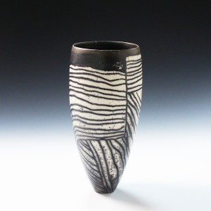 Naked Raku Landscape 2 Vessel by BilianaPopova 