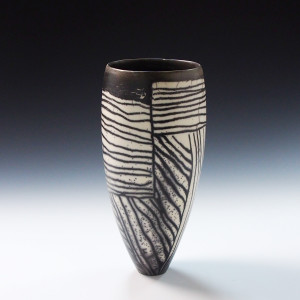 Naked Raku Landscape 2 Vessel by BilianaPopova 
