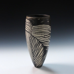 Naked Raku Landscape 2 Vessel by BilianaPopova 