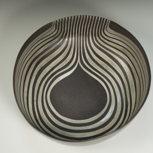 Black and white 60s Bowl by BilianaPopova 