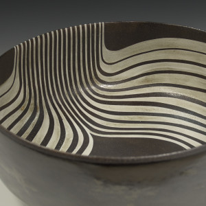 Black and white 60s Bowl by BilianaPopova 