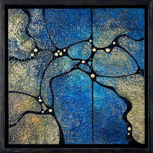 Dreams by Sonia Wilkinson  Image: 'Dreams'—View with the included solid wood frame.